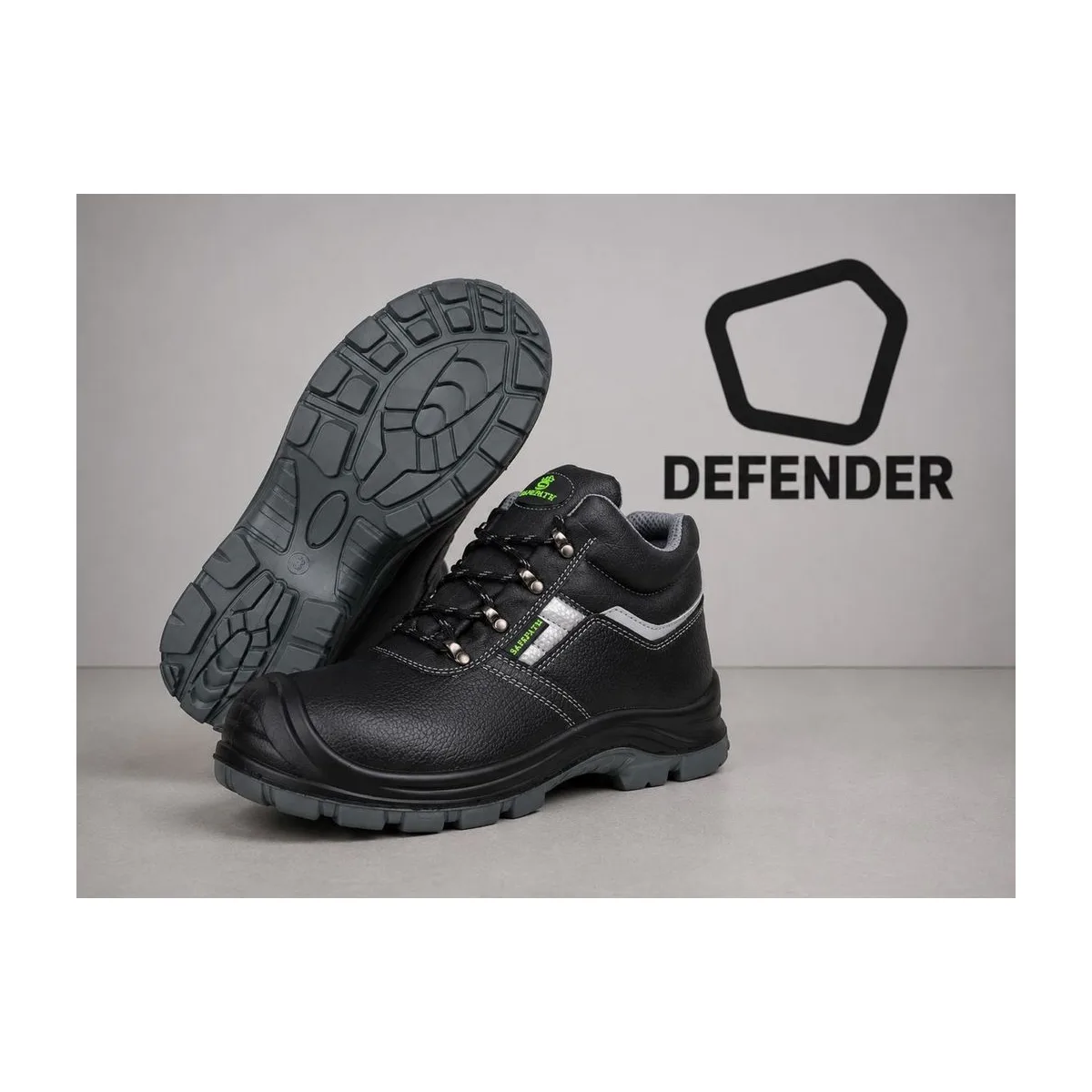 Ботинки рабочие летние "Defender" с МП, защита S3 SRC